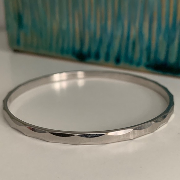 Vintage Monet silver Bangle - Picture 3 of 9